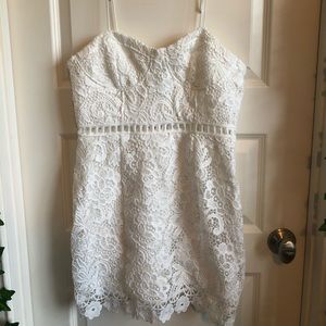 White Lace Dress